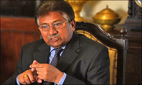 Musharraf complains of chest pain - rushed to AFIC 