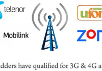 Telenor, Mobilink, Zong and UFone Qualify for 3g 4g auction [howpk.com]
