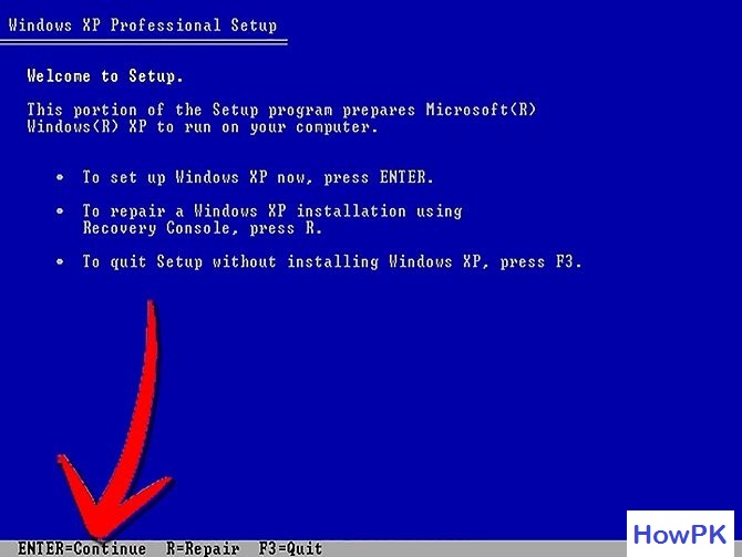 Steps Of How To Install Windows Xp Beginners Guide Howpk