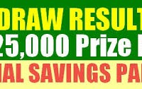 Latest 25000 prize bond list 2014 Draw by National Savings [howpk.com]