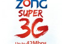 Zong Super 3G Packages, Coverage, Speed, Internet Details [howpk.com]