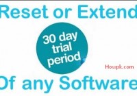 Easy way to extend trial period of software - How to do [howpk.com]