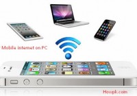 How to use mobile internet on pc in Windows 7,8 [howpk.com]