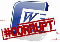 how to recover corrupted word files in Windows XP, 7 and 8 [howpk.com]