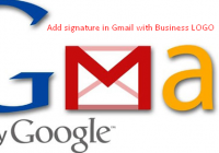 How to add Signature in Gmail with Image or logo [howpk.com]