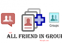 How to add all friends to facebook group at once [howpk.com]