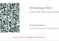 WhatsApp now available on WEB (Connect with browser) [howpk.com]