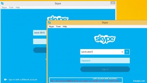 skype sign in multiple accounts