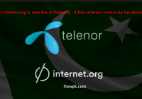 Facebook Launched internet.org in Pakistan - Free Internet [howpk.com]