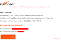 how to approve payoneer account fast in 1 day [howpk.com]