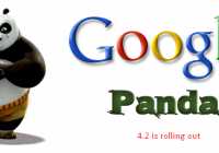 google panda 4.2 is rolling out slowly - will take months to fully rolled out [howpk.com]