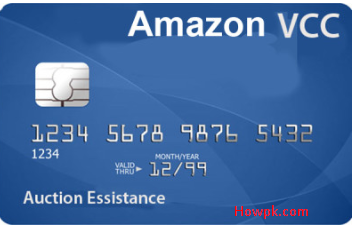 Amazon AVS Virtual Credit Card in just $11.98 [howpk.com]