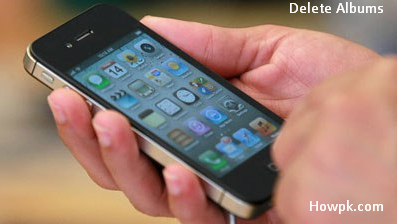 How to delete album from iPhone or iPad [howpk.com]