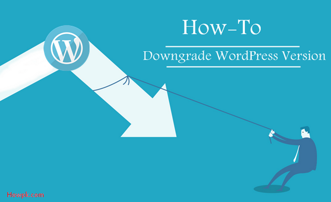 Downgrade WordPress version without losing content