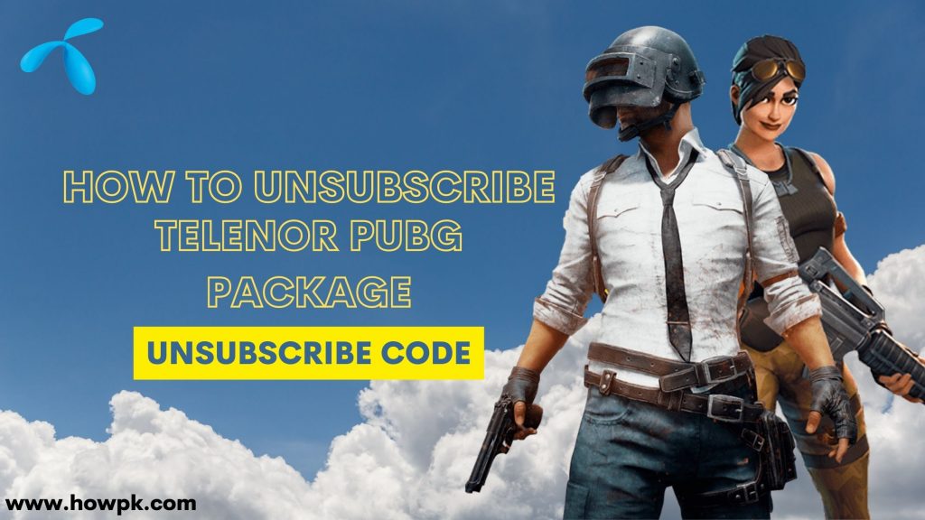 How to unsubscribe Telenor PUBG Package? Telenor PUBG Package Unsubscribe Code