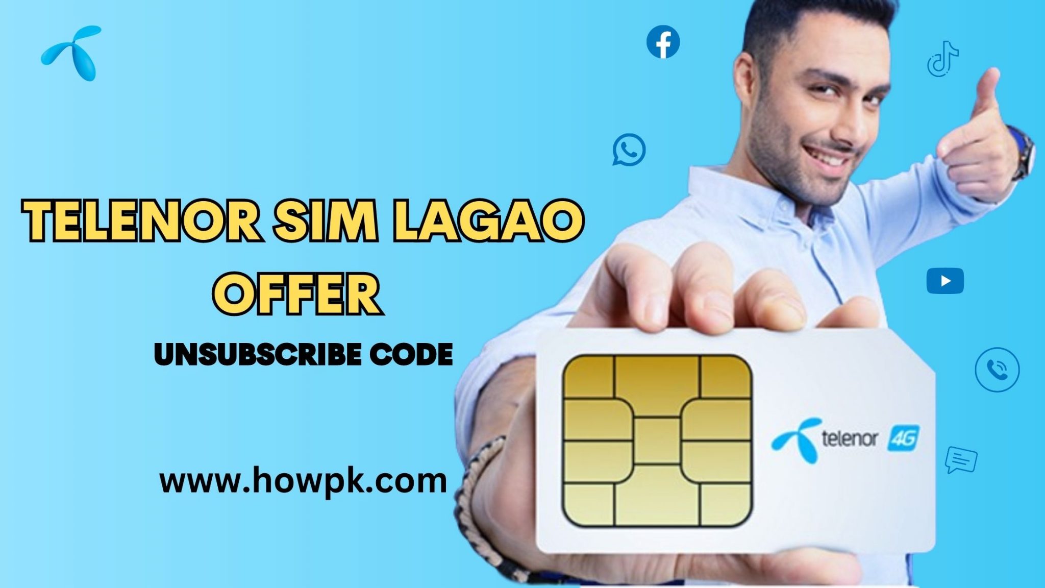 Telenor SIM Lagao Offer Code 2023 Details Eligibility Package telenor-sim-lagao-offer-code-2023-details-eligibility-package